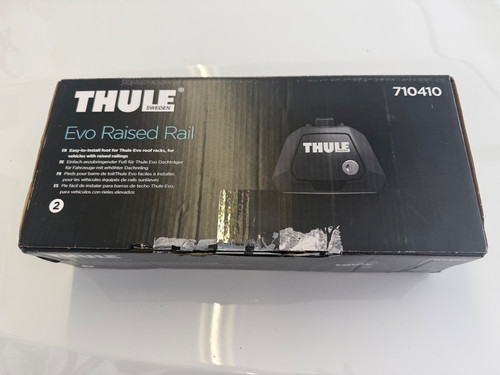 Thule 710410 evo raised rail - thule,