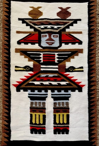 Vintage woven wool native - vintage,