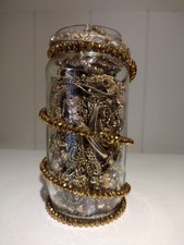 Gold Tone Themed Mystery Jewellery Jar Personally Curated Joblot Bundle