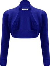 Ladies Long Sleeve Shrug Open