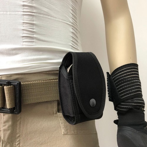 Handcuff holder snap - holder,