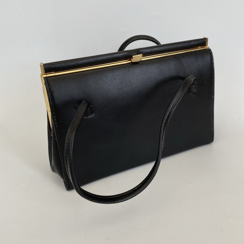 Vintage elbief black leather - vintage,