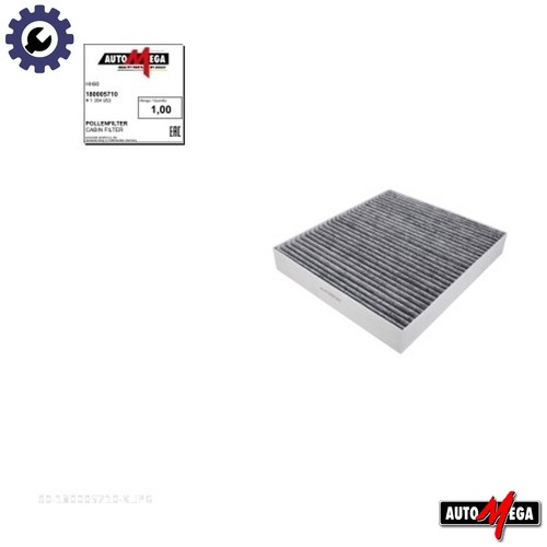 Filter cabin air 180005710 for - filter,