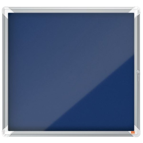 Nobo lockable felt - lockable, noticeboard