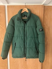 Zara DNWR men's green puffer