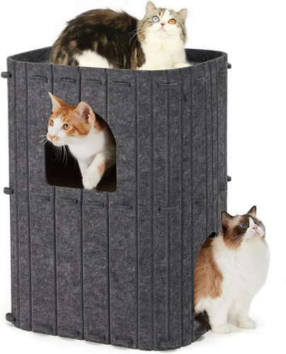 Cat house for indoor cats - house,