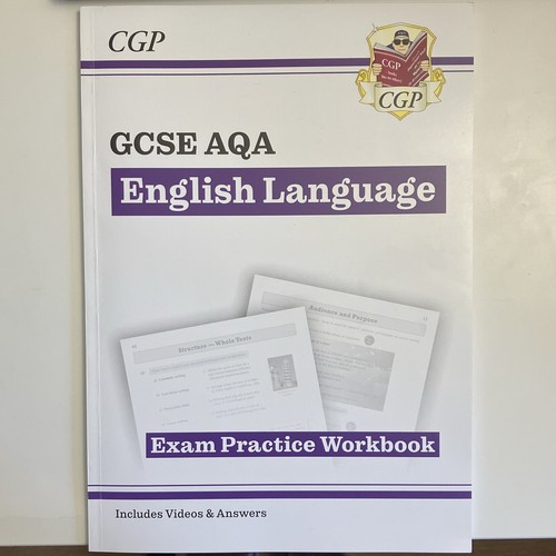 Cgp gcse aqa english - cgp, language