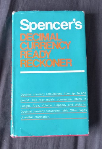 Spenser decimal currency - spenser`s,