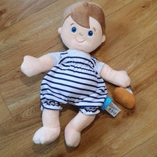 Early Learning Centre ELC Cup Cake Doll Ragdoll Plush Boy Magnet Donut Stripe