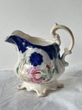 Gaudy Welsh Jug 19th Century Antique Welsh Pottery