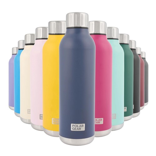 Polar gear 500ml metal - metal, water