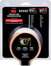 3M 39073 Headlight Lens Restoration Kit to Restore Dull/Faded/Discoloured 