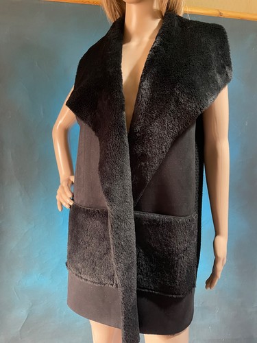Roman black faux fur - roman,