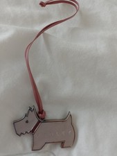 Radley metal/ leather dog tag. Excellent condition collectors item.