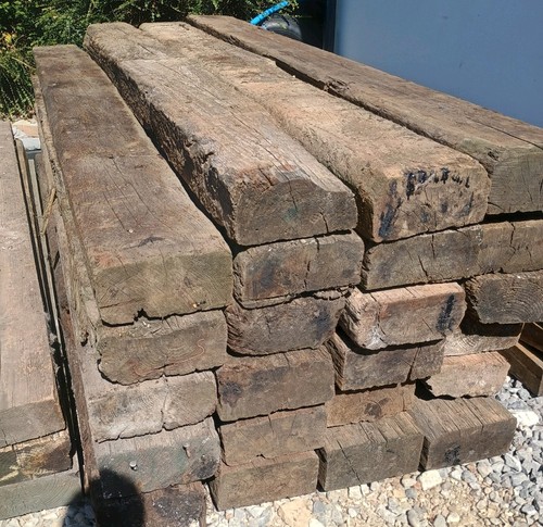 Genuine reclaimed pine - reclaimed, railway