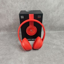 Beats Solo3 Wireless On-Ear Headphones Red – For Parts/Not Working