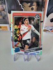 Pablo Solari Rated Rookie River Plate Silver Holo Optic 2023/24 Panini Donruss