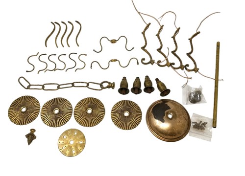 Vintage brass chandelier - vintage,