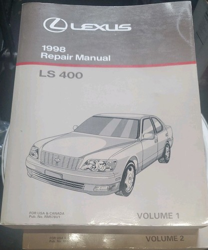 1998 lexus ls400 repair manual - lexus,