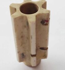 rare used unribbed (plain) ceramic coil former.