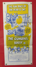 THE GUMBALL RALLY GENUINE 1976 DAYBILL CINEMA FILM POSTER Michael Sarrazin 70's