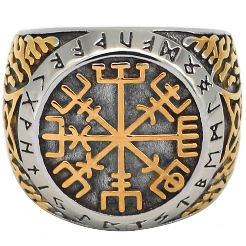 Viking vegvisir ring - viking,