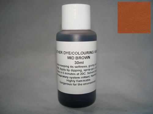 Leather dye colourant - leather, dye/colourant