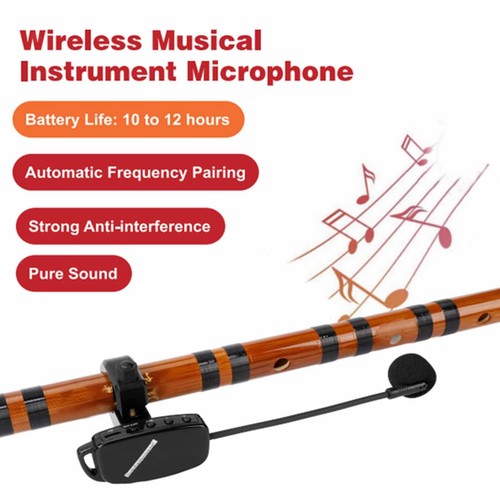 Wireless flute microphone - wireless,