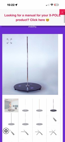 Pole portable dance - x-pole,