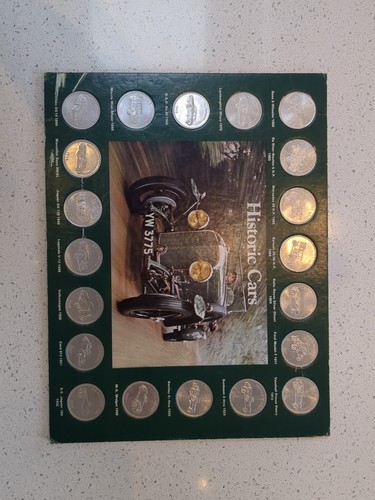Shell historic cars coin - cars,