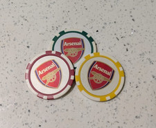 Arsenal FC Poker Chip Golf