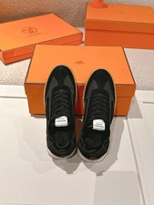 Hermes Suede Casual Sneakers