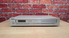 Vintage Sony ST-J60 FM Stereo Tuner HiFi Seperate Audiophile Siliver Used