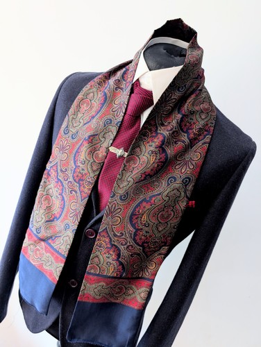 Men vintage paisley - men's, pattern