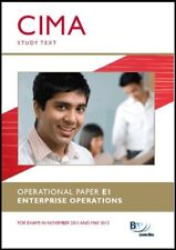 CIMA - E1 Enterprise Operations: Study Text,BPP Learning Media