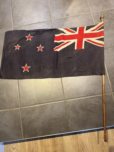 Vintage new zealand flag - zealand,