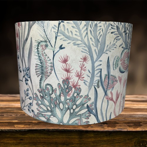 Kids nautical lampshade - kids,