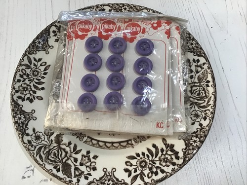 Bulk vintage pikaby buttons - vintage,