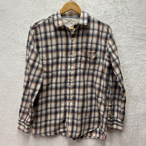 Horny toad plaid button - toad, button-up