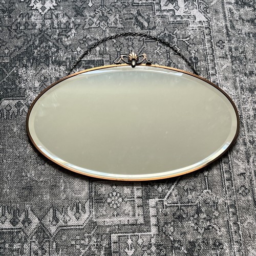 Art deco oval bevelled - art, edge