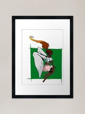 Athena Framed Art Print Framed