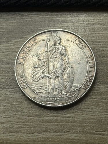 Edward vii florin two - florin,,