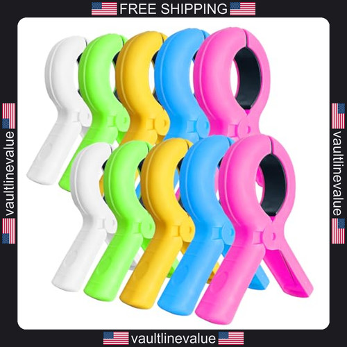 Beach towel clips pack for - beach,