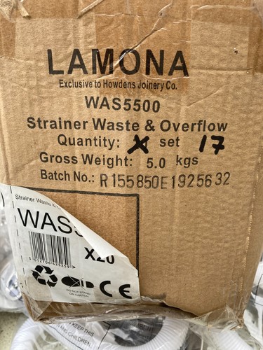Joblot lamona waste kit - lamona,