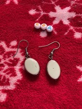 Genuine vintage antique oval