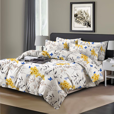 4PCS Printed Duvet Cover Set