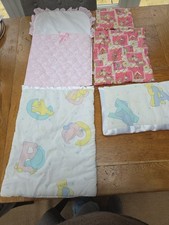 3 Sets Vintage Dolls Bedding