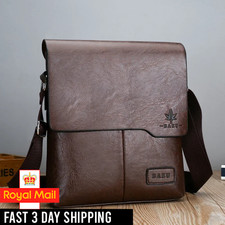 Luxury Leather Messenger Bag