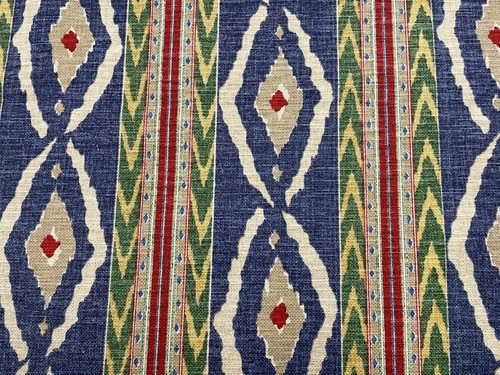 Santana ikat midnight blue - ikat,