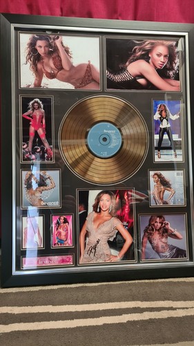 Beyonce signed gold - beyonce,